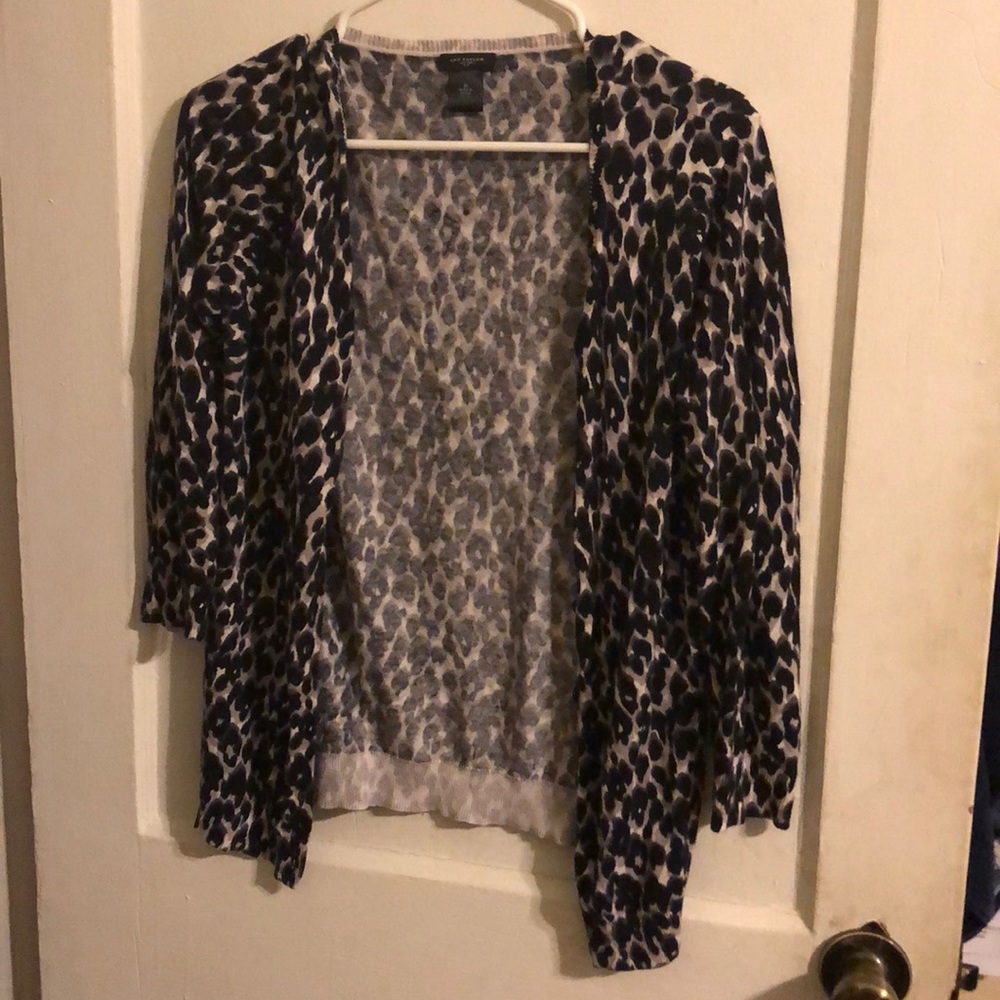 Cheetah cardigan